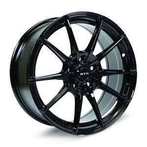 RTX SL01 GLOSS BLACK WHEELS | 17X7.5 | 5X114.3 | OFFSET: 40MM | CB: 73.1MM