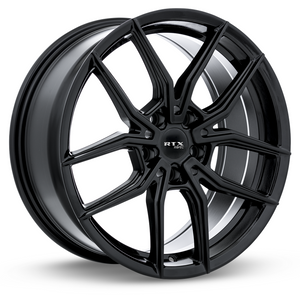 RTX SW05 GLOSS BLACK WHEELS | 17X7.5 | 5X114.3 | OFFSET: 35MM | CB: 73.1MM