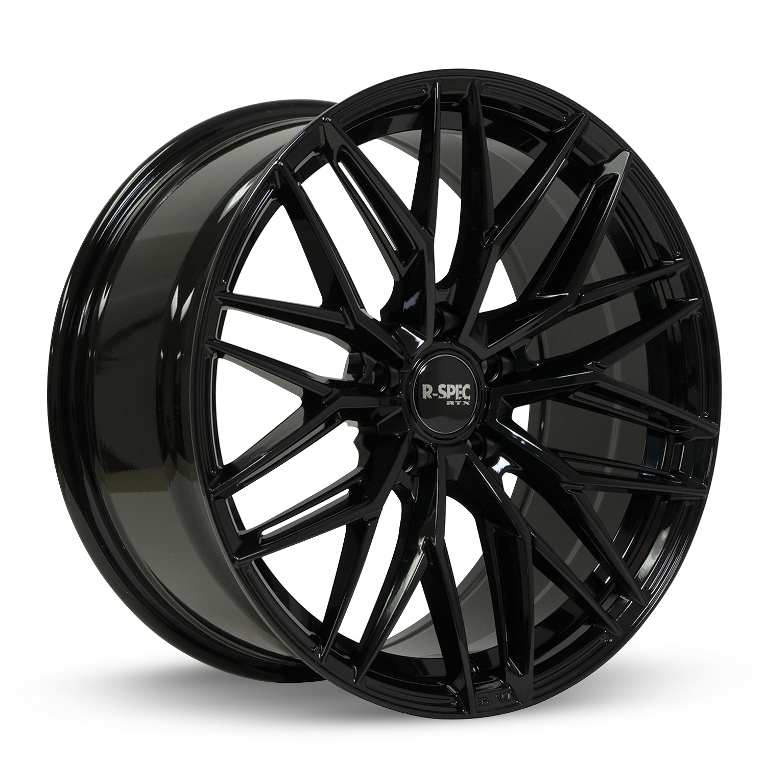 RTX SW20 GLOSS BLACK WHEELS | 18X8.5 | 5X114.3 | OFFSET: 45MM | CB: 73.1MM