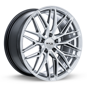 RTX SW20 SILVER WITH MACHINED FACE WHEELS | 18X8.5 | 5X112 | OFFSET: 45MM | CB: 66.6MM