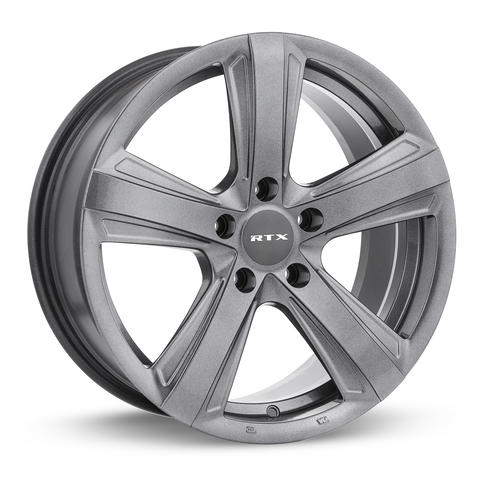 RTX SCALENE GUNMETAL WHEELS | 17X7.5 | 5X112 | OFFSET: 42MM | CB: 66.6MM