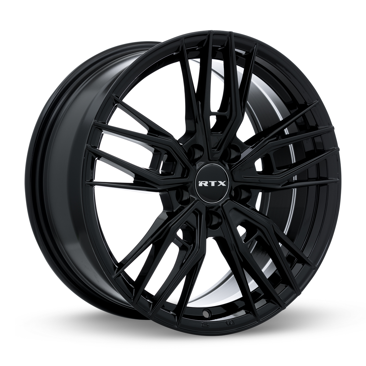 RTX SCEPTER GLOSS BLACK WHEELS | 17X7.5 | 5X114.3 | OFFSET: 40MM | CB: 73.1MM