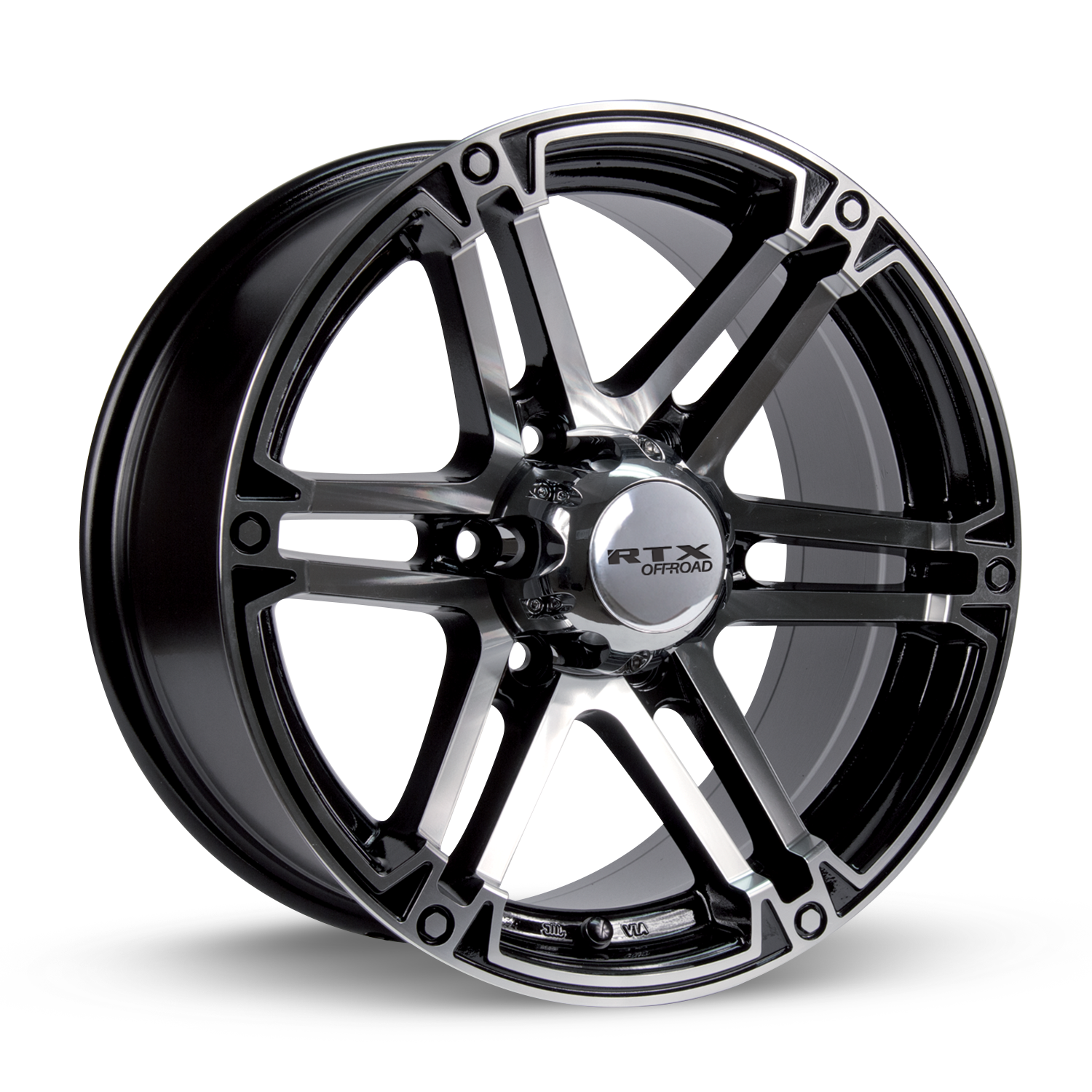 RTX SLATE BLACK MACHINED WHEELS | 17X8 | 6X120 | OFFSET: 12MM | CB: 67.1MM