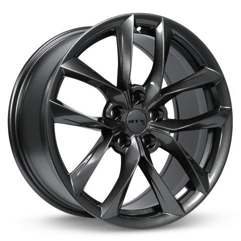 RTX SPIDER GUNMETAL WHEELS | 18X8.5 | 5X114.3 | OFFSET: 35MM | CB: 64.1MM