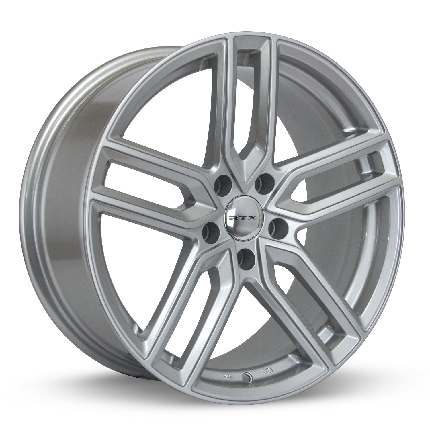 RTX VADEN SILVER WHEELS | 17X7.5 | 5X112 | OFFSET: 35MM | CB: 66.6MM