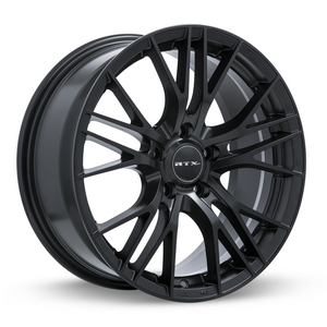 RTX VERTEX SATIN BLACK WHEELS | 17X7.5 | 5X120 | OFFSET: 35MM | CB: 72.6MM