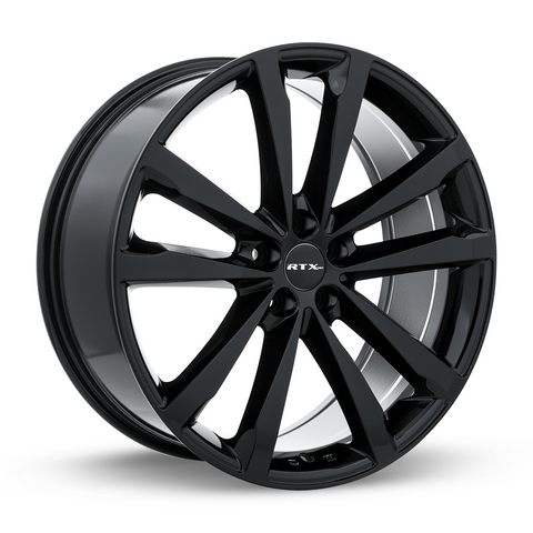 RTX WHITLEY BLACK WHEELS | 18X8 | 5X108 | OFFSET: 35MM | CB: 63.4MM