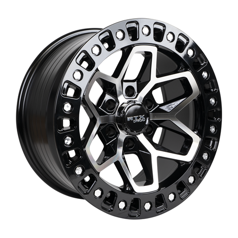 RTX ZION BLACK MACHINED WHEELS | 17X9 | 5X127 | OFFSET: -15MM | CB: 71.5MM