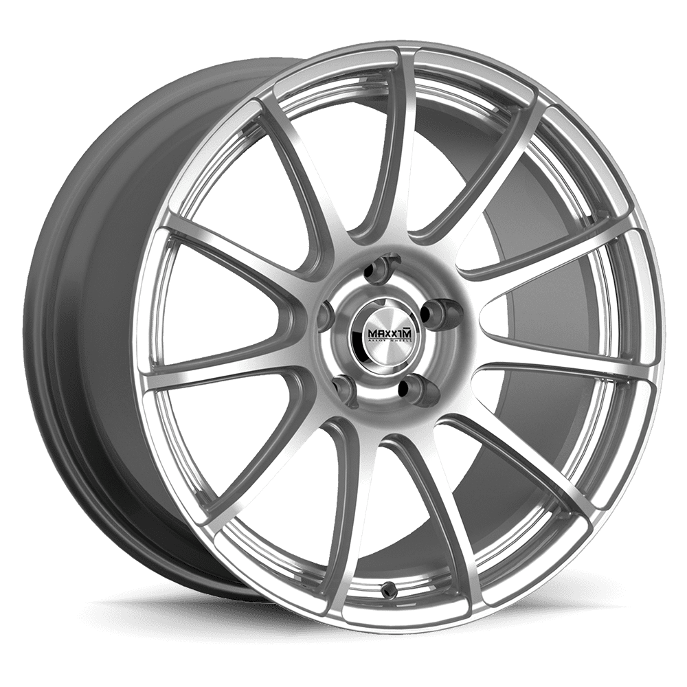 MAXXIM WINNER FULL SILVER WHEELS | 15X6.5 | 5X100/5X114.3 | OFFSET: 38MM | CB: 73.1MM