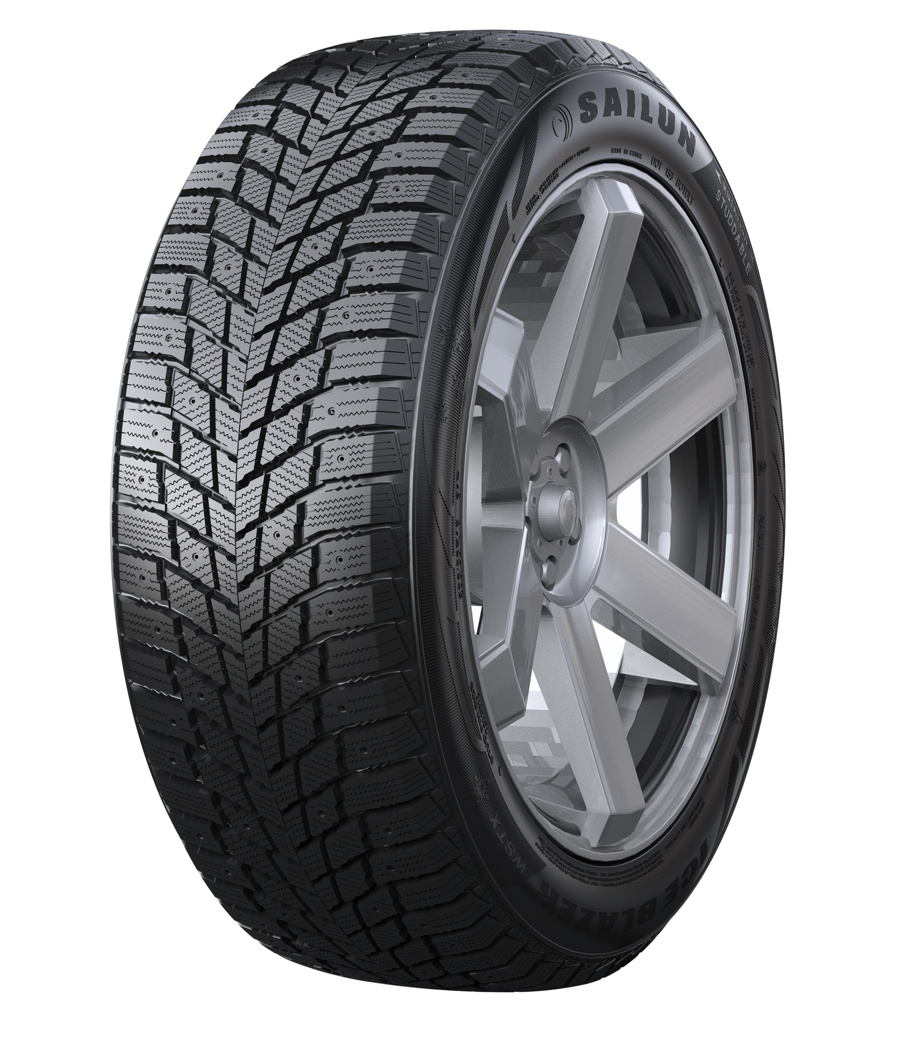 235/55R20 102H SAILUN ICE BLAZER WSTX (STUDDABLE) WINTER TIRES (M+S + SNOWFLAKE)