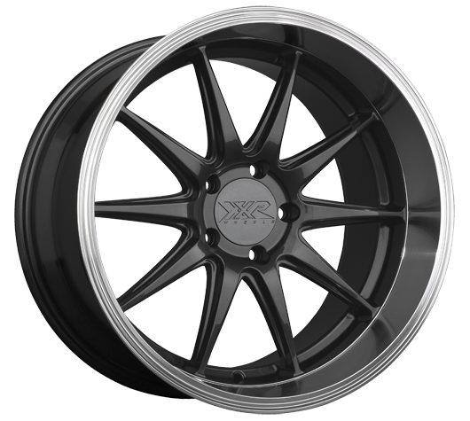 XXR 527D GRAPHITE WITH MACHINED LIP WHEELS | 20X10.5 | 5X114.3 | OFFSET: 20MM | CB: 73.1MM