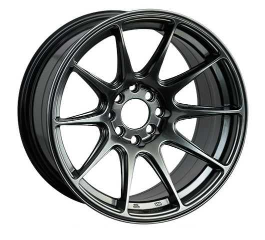 XXR 527 CHROMIUM BLACK WHEELS | 17X8.25 | 4X100/4X114.3 | OFFSET
