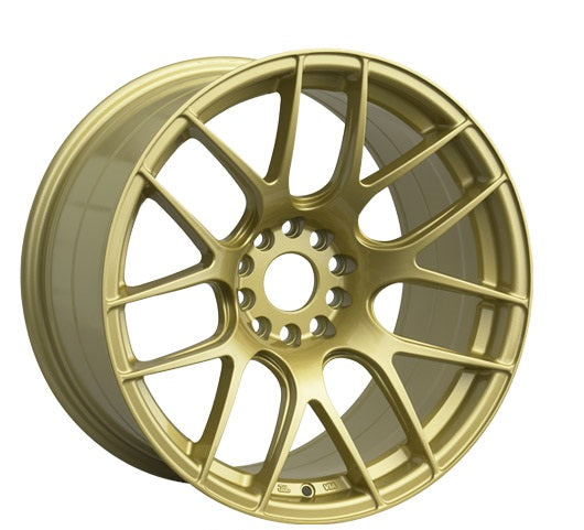 XXR 530 GOLD WHEELS | 15X8.25 | 4X100/4X114.3 | OFFSET: 0MM | CB: 73.1MM