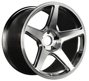 XXR 575 MACHINED & PLATINUM WHEELS | 18X9.5 | 5X114.3 | OFFSET: 35MM | CB: 73.1MM