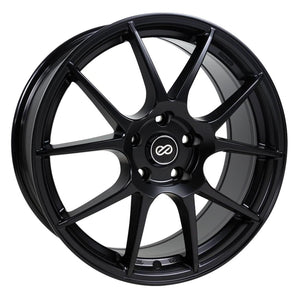 ENKEI YS5 MATTE BLACK WHEELS | 17X7.5 | 5X108 | OFFSET: 45MM | CB: 72.6MM