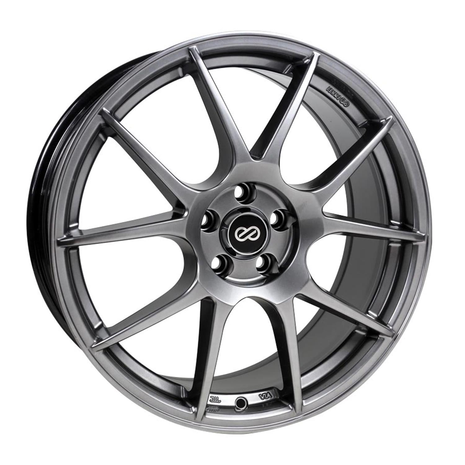 ENKEI YS5 HYPER BLACK WHEELS | 17X7.5 | 5X114.3 | OFFSET: 50MM | CB: 72.6MM