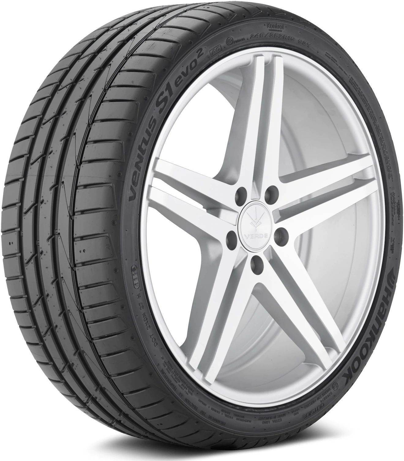 245/35ZR19 XL 93Y HANKOOK VENTUS S1 EVO2 K117 SUMMER TIRES