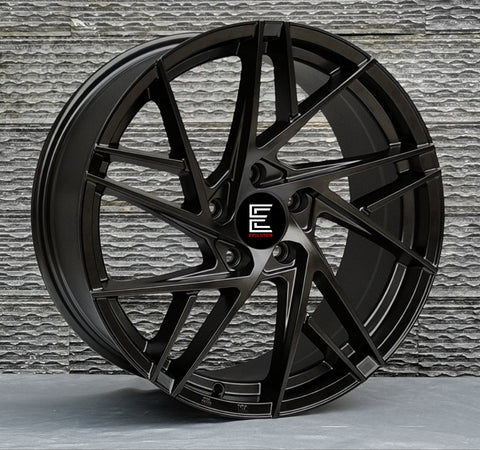 EVOLUTION TC01 HYPER BLACK WHEELS | 18X8 | 5X114.3 | OFFSET: 35MM | CB: 73.1MM