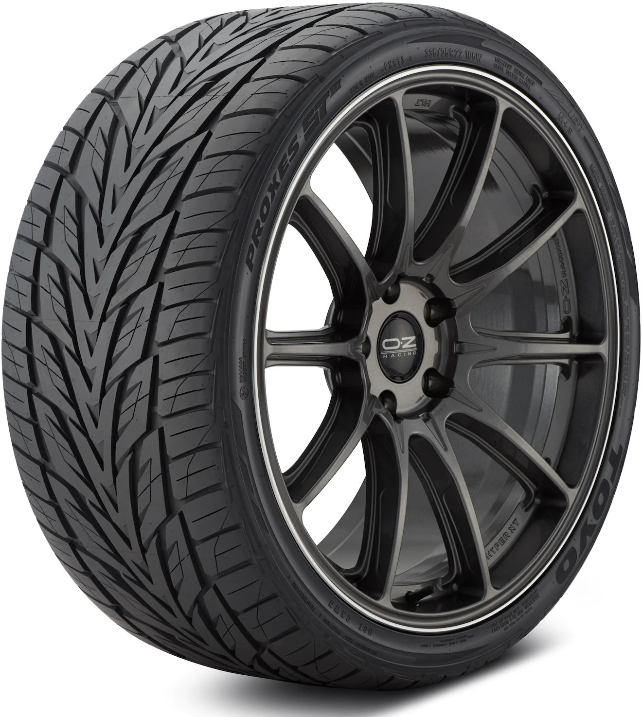 285/35R22 XL 106W TOYO PROXES ST III ALL-SEASON TIRES (M+S)