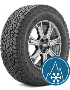 LT 33X12.50R20 LRE 119Q KUMHO ROAD VENTURE AT52 ALL-WEATHER TIRES (M+S + SNOWFLAKE)