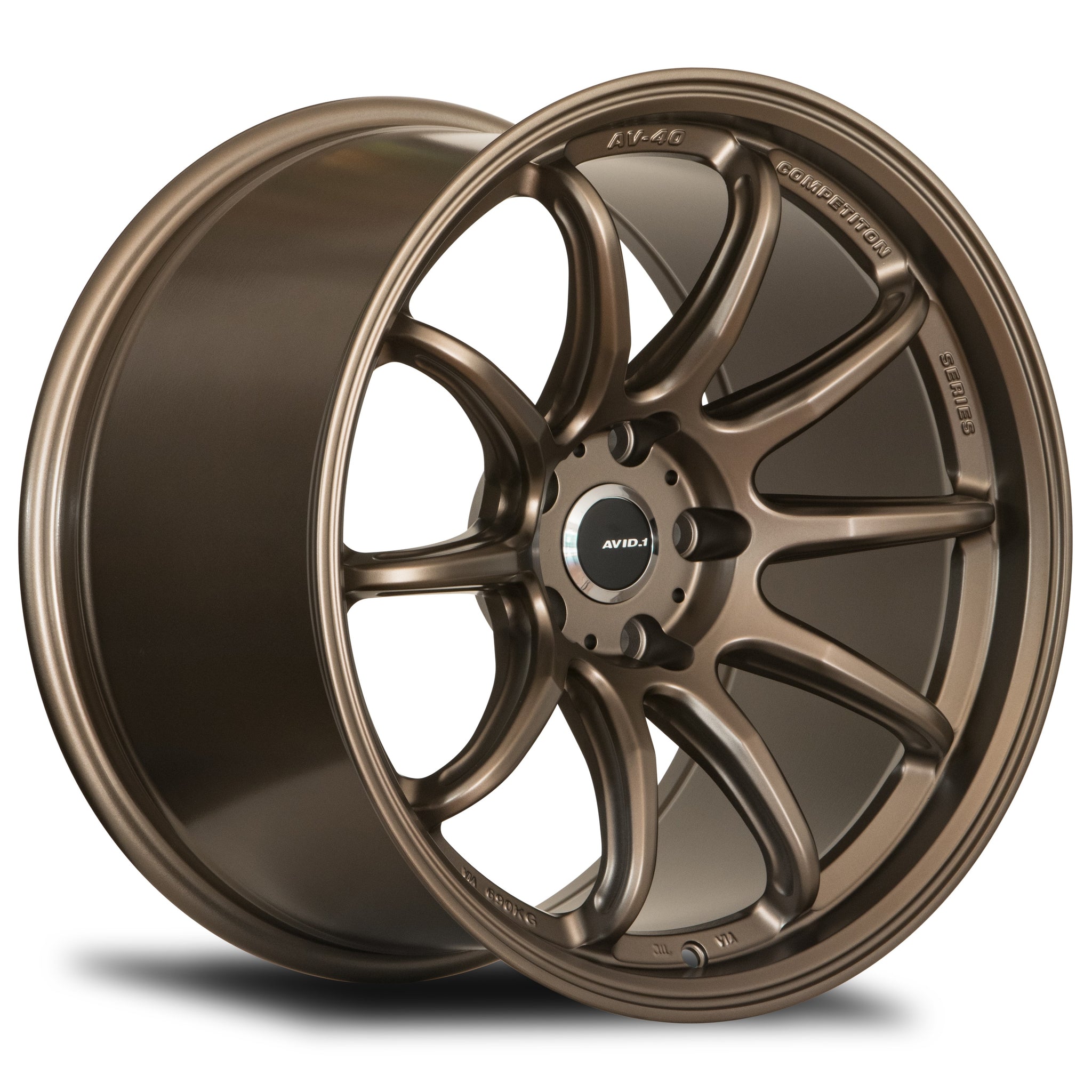 AVID1 AV-40 BRONZE WHEELS | 18X9.5 | 5X100 | OFFSET: 38MM | CB: 73.1MM