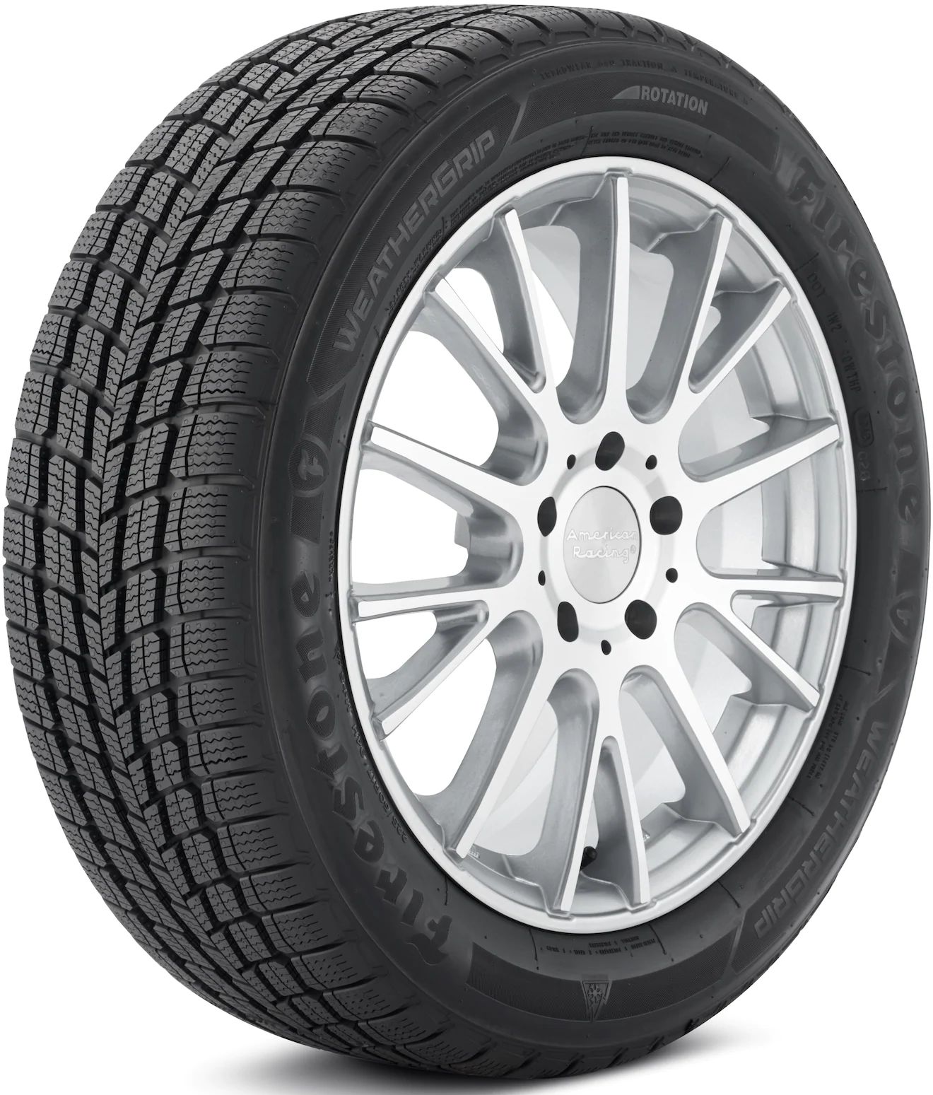 215/70R15 98H FIRESTONE WEATHERGRIP ALL-WEATHER TIRES (M+S + SNOWFLAKE)