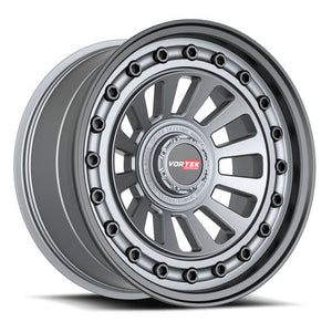 VORTEK VRD-702MTBB MATTE GUNMETAL BLACK BOLTS AND LIP WHEELS | 18X9 | 5X127/5X139.7 | OFFSET: 12MM | CB: 78.1MM