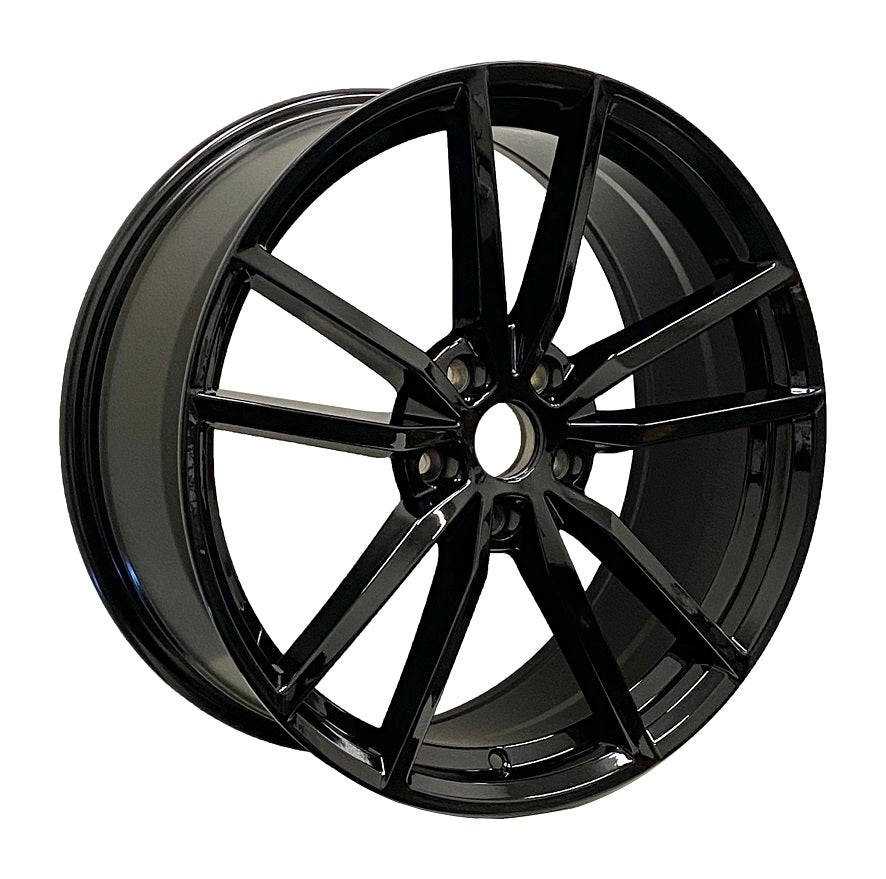 RAC REPLICA V03GB GLOSS BLACK WHEELS | 18X8 | 5X112 | OFFSET: 42MM | CB: 57.1MM