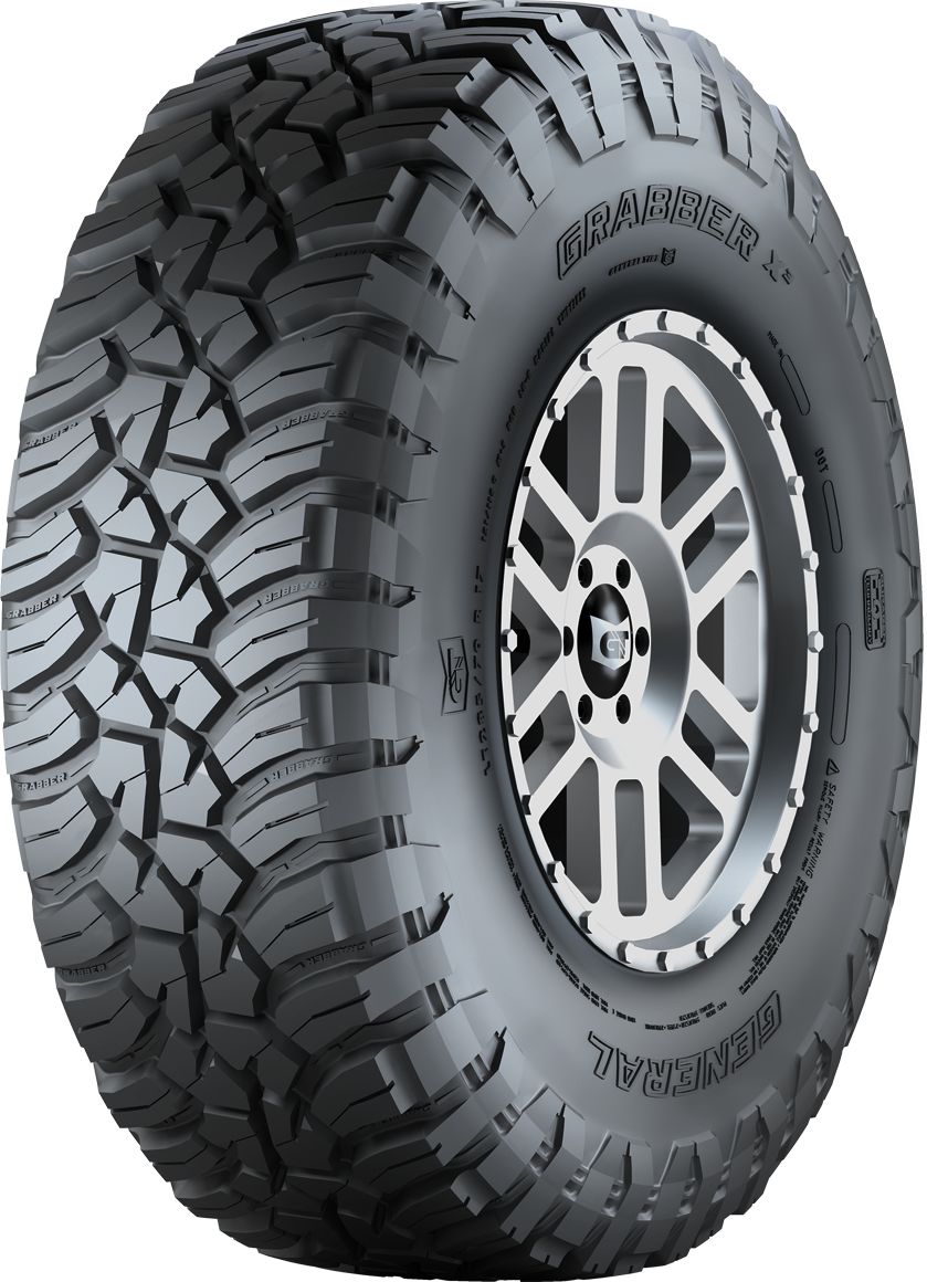 LT 255/75R17 LRC 111/108Q GENERAL GRABBER X3 ALL-SEASON TIRES (M+S)