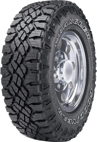 LT 275/65R18 LRE 123Q GOODYEAR WRANGLER DURATRAC ALL-WEATHER TIRES (M+S + SNOWFLAKE)