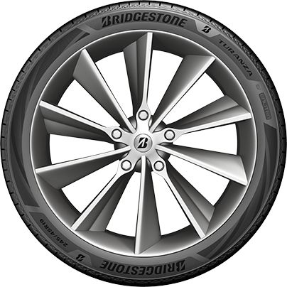 255/45R20 XL 105Y BRIDGESTONE TURANZA EV ALL-SEASON TIRES (M+S)