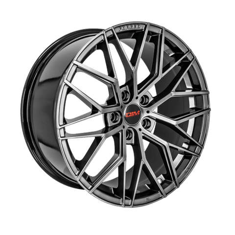 DIM RE-688 HYBER BLACK GREY WHEELS | 18X8.5 | 5X114.3 | OFFSET: 38MM | CB: 73.1MM