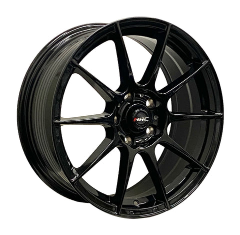 RAC R15 GLOSS BLACK WHEELS | 17X7.5 | 5X114.3 | OFFSET: 40MM | CB: 73.1MM