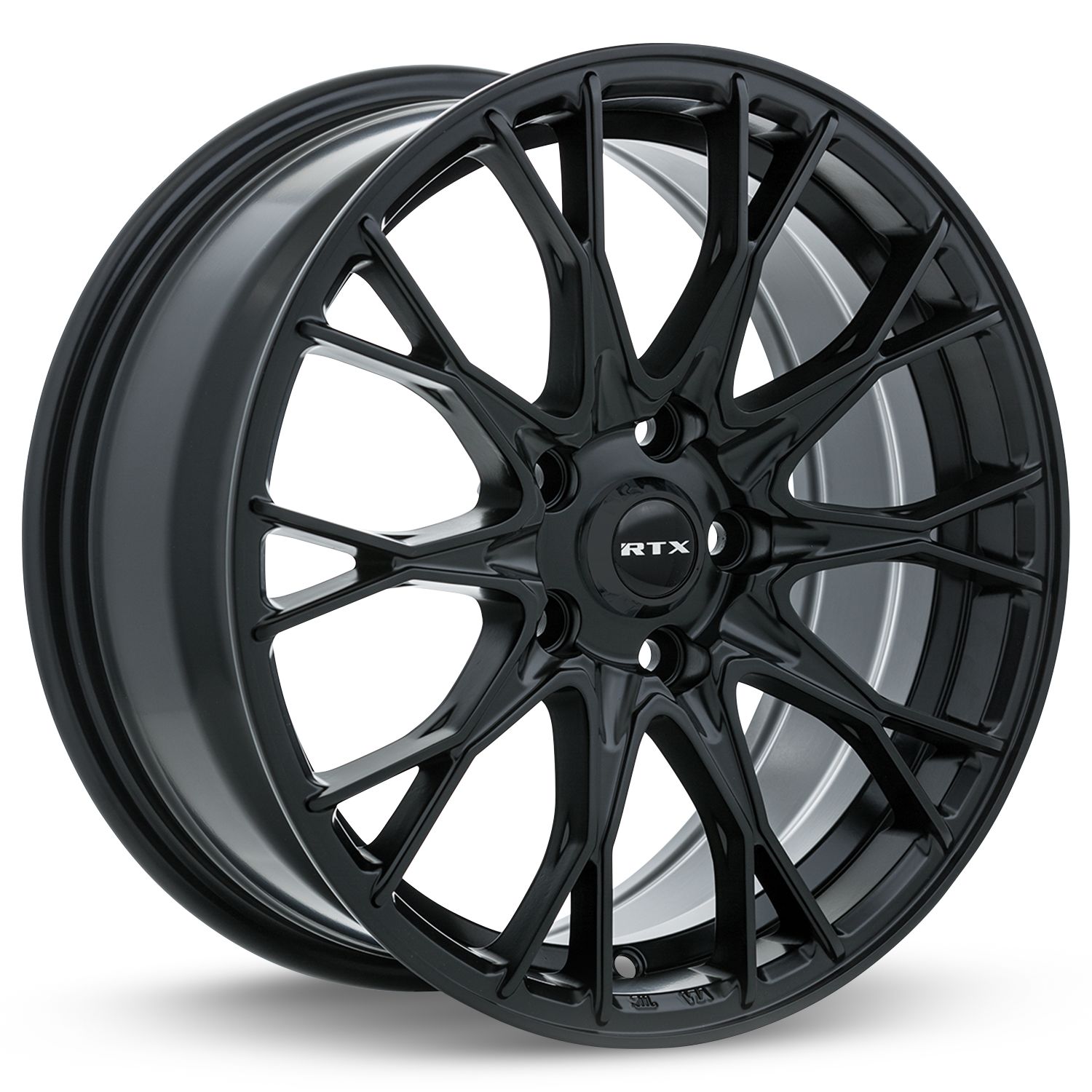 RTX CONCORDE SATIN BLACK WHEELS | 16X7 | 5X105 | OFFSET: 38MM | CB: 56.6MM