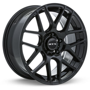 RTX ENVY GLOSS BLACK WHEELS | 16X6.5 | 5X112 | OFFSET: 42MM | CB: 66.6MM