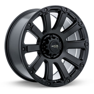 RTX PANZER SATIN BLACK WITH MACHINED DARK GREY WHEELS | 20X9 | 6X139.7 | OFFSET: 0MM | CB: 78.1MM