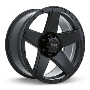 RTX OUTLAW SATIN BLACK WHEELS | 18X9 | 6X135 | OFFSET: 10MM | CB: 87.1MM