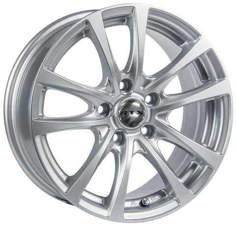 RTX IX002 SILVER WHEELS | 15X6.5 | 4X100 | OFFSET: 40MM | CB: 73.1MM