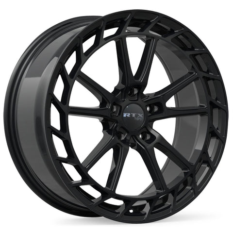 RTX RS05 GLOSS BLACK WHEELS | 20X8.5 | 5X114.3 | OFFSET: 40MM | CB: 67.1MM