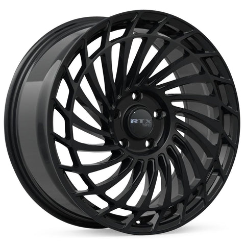 RTX RS06 GLOSS BLACK WHEELS | 20X8.5 | 5X114.3 | OFFSET: 40MM | CB: 67.1MM