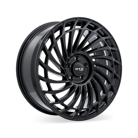 RTX RS06 GLOSS BLACK WHEELS | 19X8 | 5X114.3 | OFFSET: 40MM | CB: 67.1MM