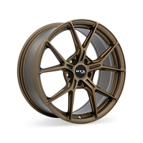 RTX RS01 SATIN BRONZE WHEELS | 18X8 | 5X114.3 | OFFSET: 38MM | CB: 67.1MM