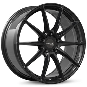 RTX RS03 GLOSS BLACK WHEELS | 17X7.5 | 5X114.3 | OFFSET: 40MM | CB: 67.1MM