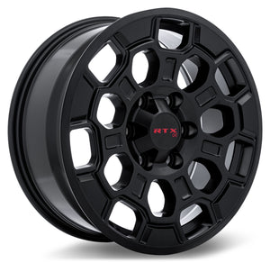 RTX TY-03 SATIN BLACK WHEELS | 18X8 | 6X139.7 | OFFSET: 35MM | CB: 95.1MM