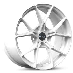 RTX RS01 GLOSS WHITE WHEELS | 20X9 | 5X114.3 | OFFSET: 35MM | CB: 73.1MM