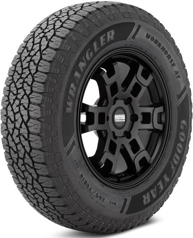 LT 245/75R17 LRE 121S GOODYEAR WRANGLER WORKHORSE AT ALL-WEATHER TIRES (M+S + SNOWFLAKE)