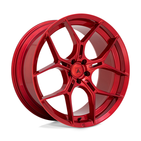 ASANTI ABL-37 MONARCH CANDY RED WHEELS | 20X9 | 5X114.3 | OFFSET: 38MM | CB: 72.56MM