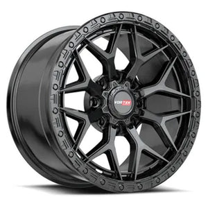 VORTEK VRT-603SB SATIN BLACK WHEELS | 20X9.5 | 8X165.1 | OFFSET: 0MM | CB: 125.1MM
