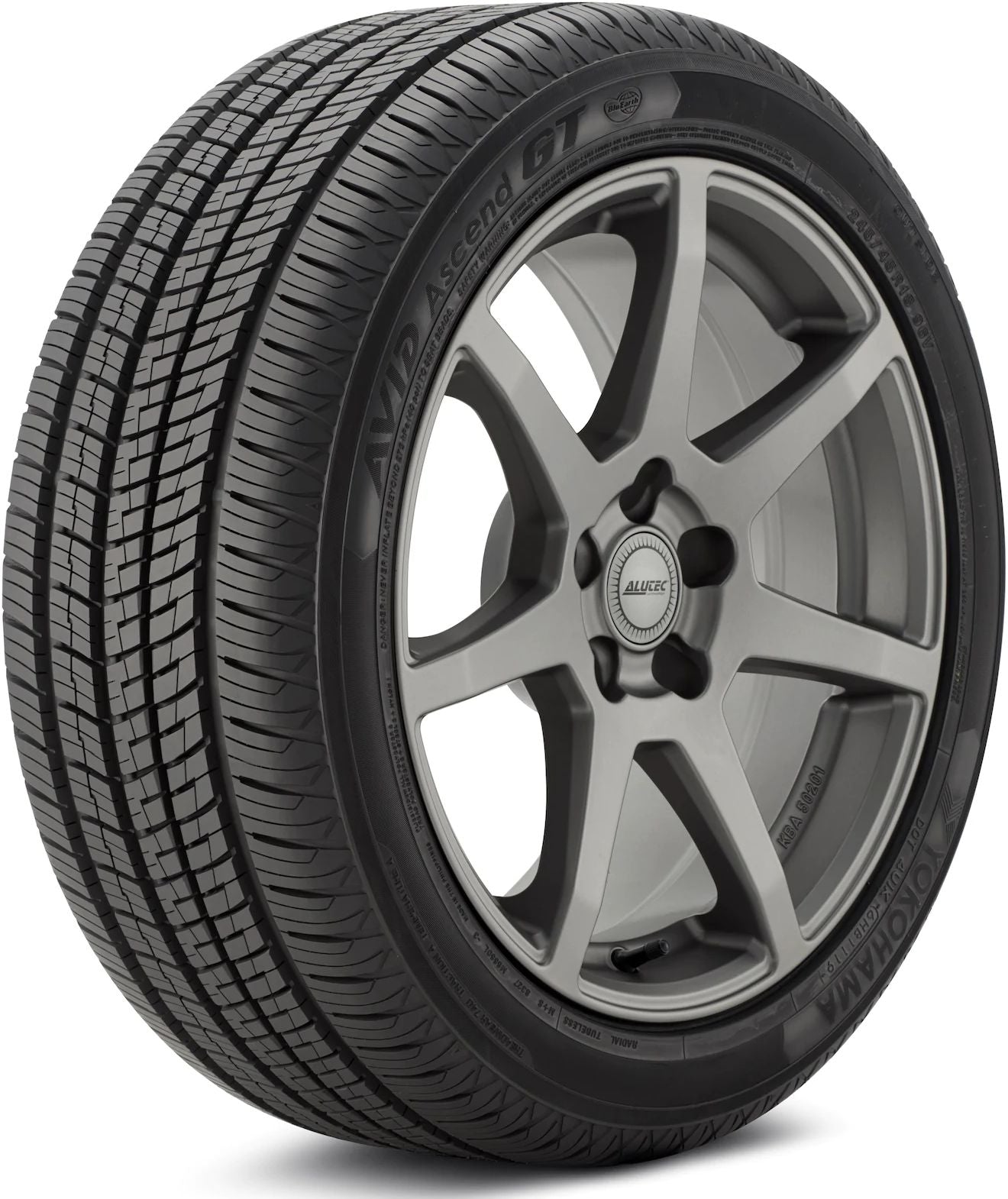 205/60R15 91H YOKOHAMA AVID ASCEND GT ALL-SEASON TIRES (M+S)