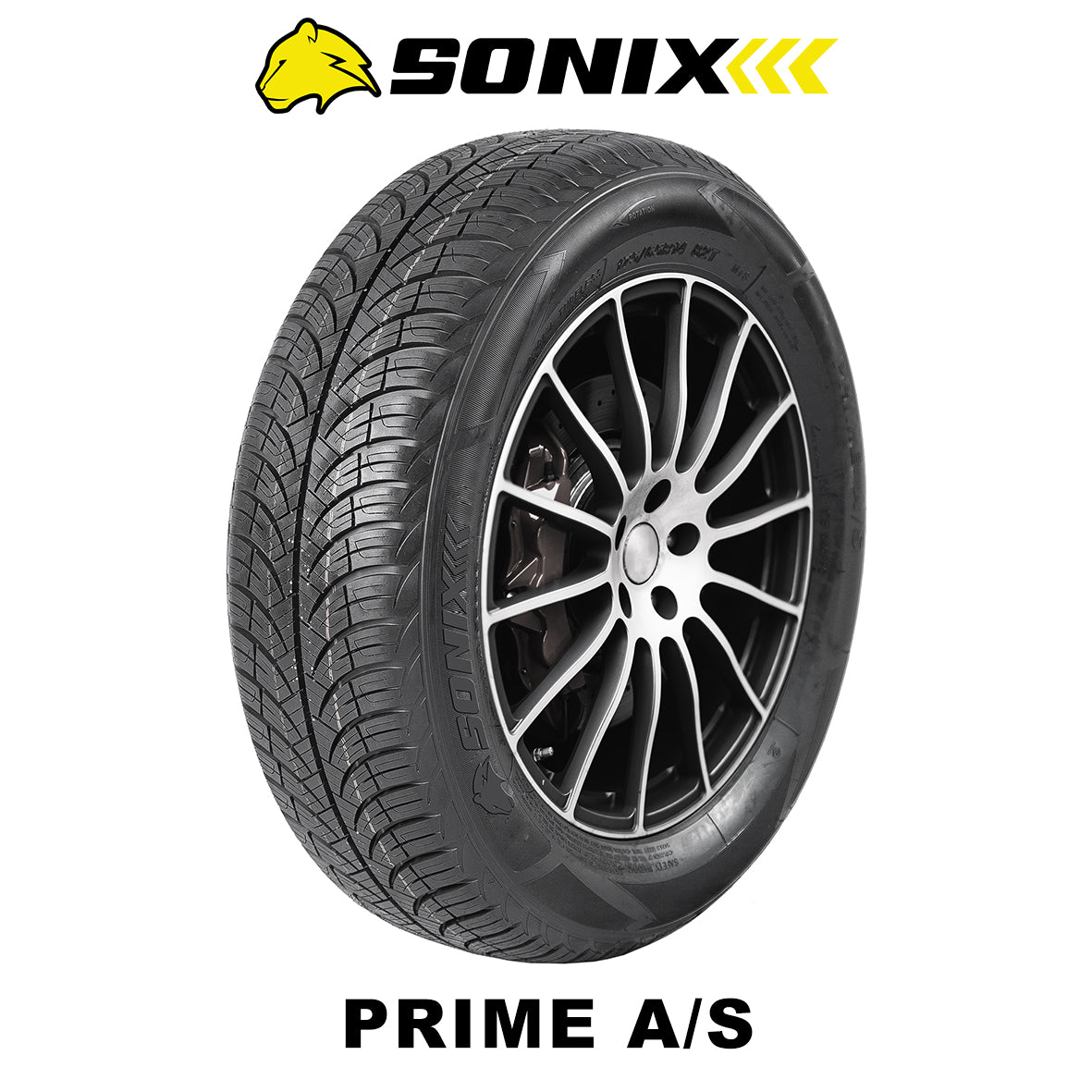 225/55R19 99V SONIX PRIME A/S ALL-WEATHER TIRES (M+S + SNOWFLAKE)
